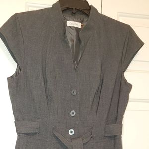 Grey Calvin Klein Dress